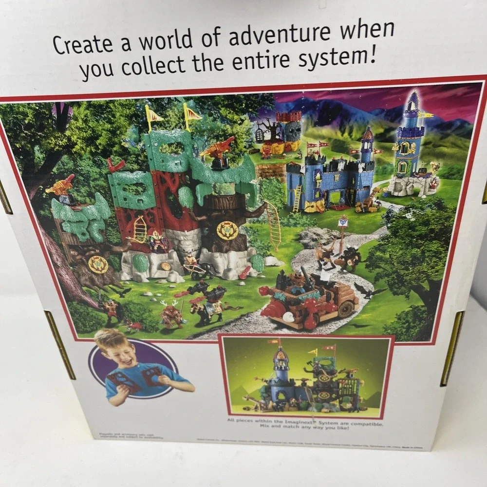 Imaginext‎ Toys -Lost Fortress Incomplete Set -Fisher-Price 78590 W/ Box 2002